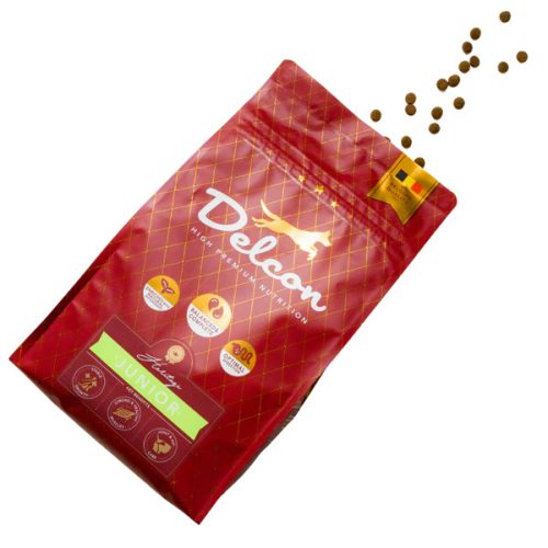 Delcon Junior Prémium kutyatáp fiatal kutyáknak 3 kg