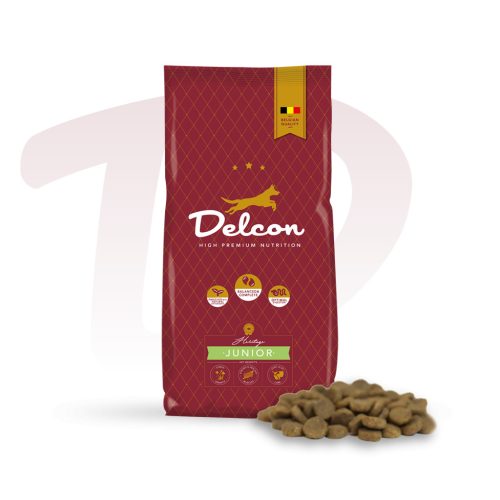 Delcon Junior Prémium kutyatáp fiatal kutyáknak 12 kg