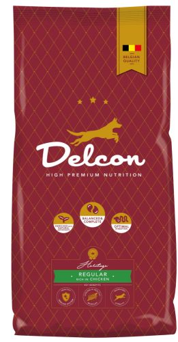 Delcon Regular Chicken Prémium kutyatáp felnőtt kutyáknak csirke 3 kg