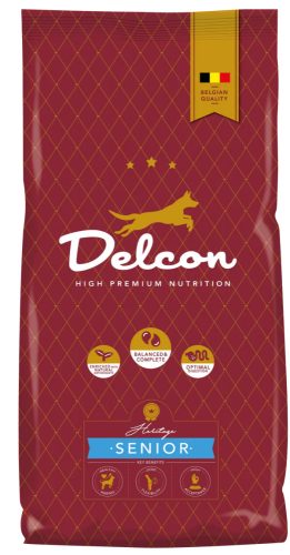 Delcon Senior Prémium kutyatáp idős kutyáknak 3 kg