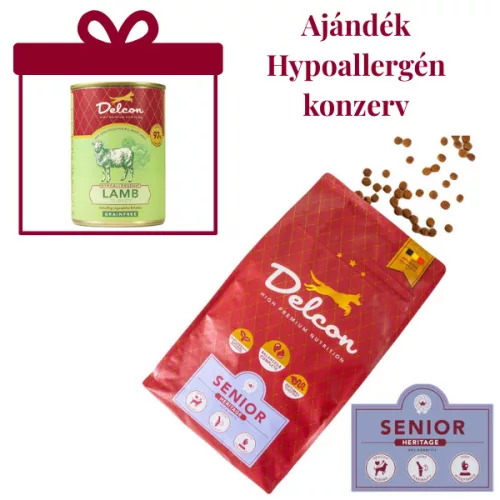Delcon Senior Prémium kutyatáp idős kutyáknak 12 kg
