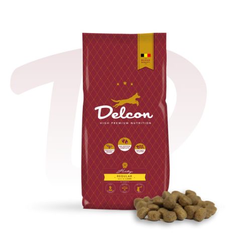 Delcon Regular Lamb Prémium kutyatáp felnőtt kutyáknak bárány 12 kg