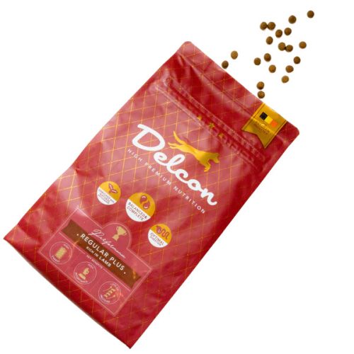 Delcon Regular Plus Lamb Prémium kutyatáp aktív kutya bárány 12 kg