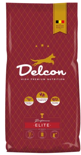 Delcon Elite Prémium kutyatáp felnőtt munkakutyáknak 3 kg