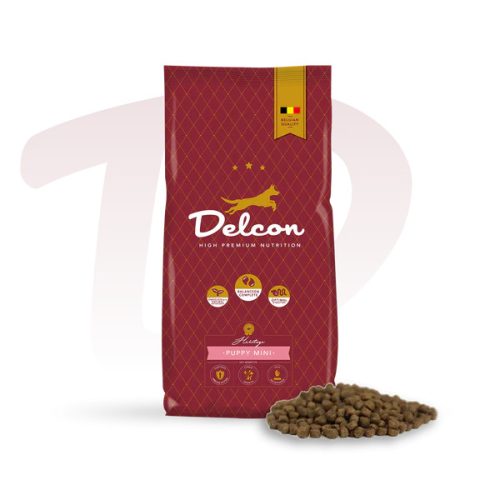 Delcon Puppy Mini Prémium kutyatáp kistestű kölyök kutyáknak 12 kg