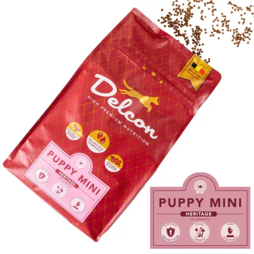 Delcon Puppy Mini Prémium kutyatáp kistestű kölyök kutyáknak 12 kg