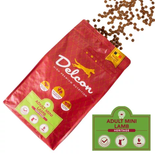 Delcon Regular Mini Lamb Hypoallergén Prémium kutyatáp 12 kg