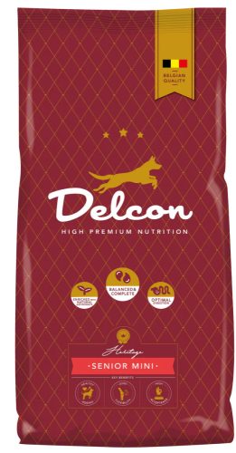 Delcon Senior Mini Prémium kutyatáp kistestű idős kutyáknak 3 kg