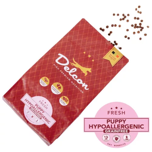 Delcon Puppy Hypoallergén Csirkementes Monoprotein kutyatáp 10 kg
