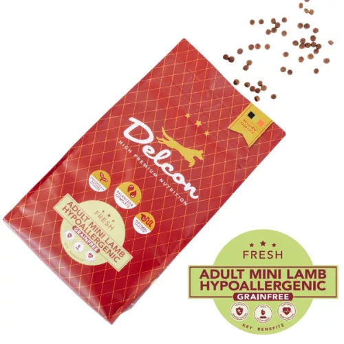 Delcon Mini Lamb Hypoallergén Csirkementes Monoprotein kutyatáp 3 kg