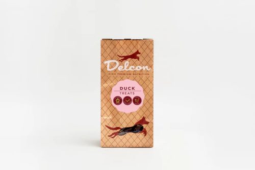Delcon Duck Treats Hypoallergén jutalomfalatok kutyáknak kacsa 150 g