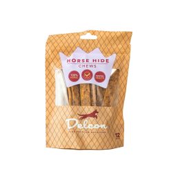   Delcon Horse Hide Chew Hypoallergén Lóbőr fogtisztító kutyáknak