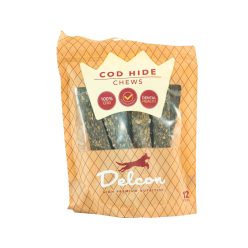   Delcon Code Hide Chew Hypoallergén Tőkehalbőr fogtisztító kutyáknak