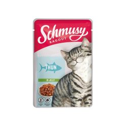 Schmusy Ragout tonhal aszpikban alutasakos macskaeledel 100g