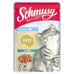   Schmusy Ragout kitten pulyka szószban alutasakos eledel 100g