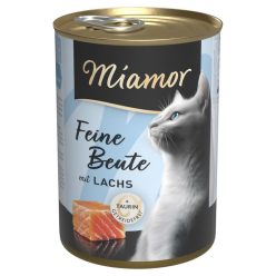 Miamor Feine beute mit lachs lazacos macska konzerv 400 g