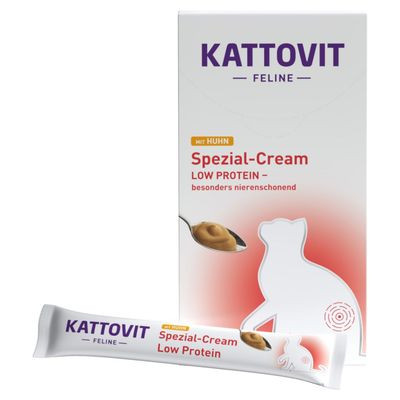 Kattovit Cream Low Protein tyúkos veseműködés támogatására 6x15 g