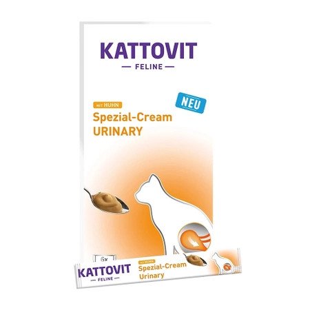 Kattovit Cream Urinary macskáknak tyúkos húgyutak támogatására 6x15 g