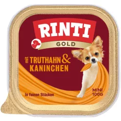 Rinti Gold mit Truthahn&Kaninchen mini pulyka nyúl 100 g