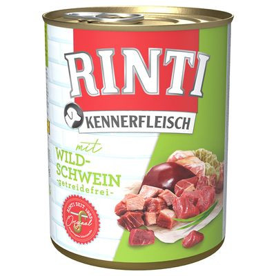 Rinti Vaddisznó kutya konzerv Kennerfleisch 400 g