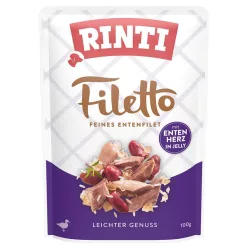   Rinti Filetto nedves kutyaeledel kacsa kacsaszívvel aszpikban 100 g