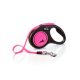 Flexi New Neon "S" pink szalagos automata póráz 5m