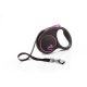 Flexi Black Design "S" pink szalagos automata póráz 5m