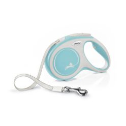   Flexi New Comfort "M" világoskék szalagos automata póráz 5m
