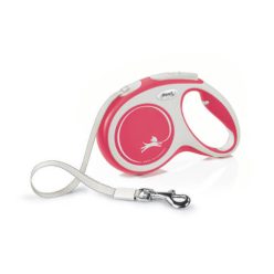   Flexi New Comfort "M" piros szalagos automata póráz 5m