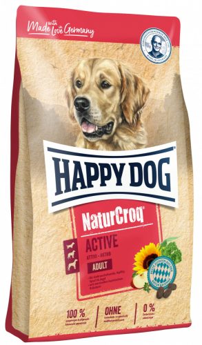 Happy Dog Naturcroq active 15kg száraztáp