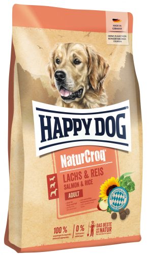 Happy dog Naturcroq adult salmon&rice 11kg szárazeledel