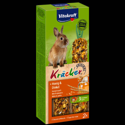Vitakraft Kracker Dupla Rúd méz,tönköly kiegészítő eleség törpenyulnak