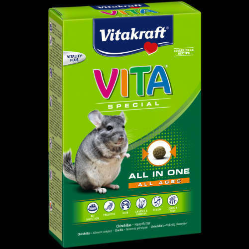 Vitakraft Vita Special - Teljesértékű eleség Csincsillák részére 600g