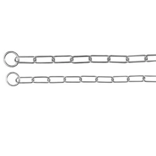 Trixie félfojtó lánc hosszúszemű 46cm/3mm