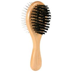   Trixie Brush double sided kefe dupla oldallal kutyák és macskáknak