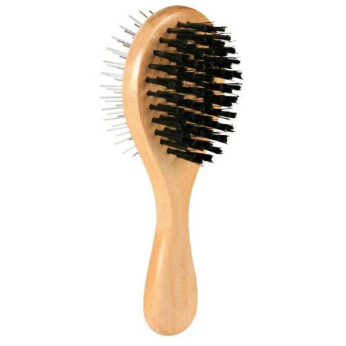 Trixie Brush double sided kefe dupla oldallal kutyák és macskáknak