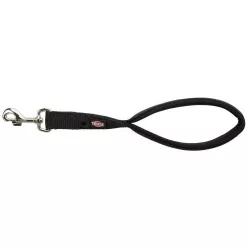   Premium Short Leash - rövid póráz - fekete (M-XL) 37cm/25mm