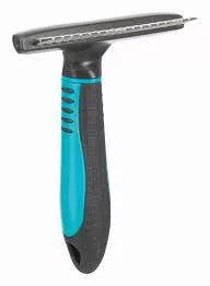 Trixie Long Hair Groomer lókefe türkizkék,fekete kutyák részére