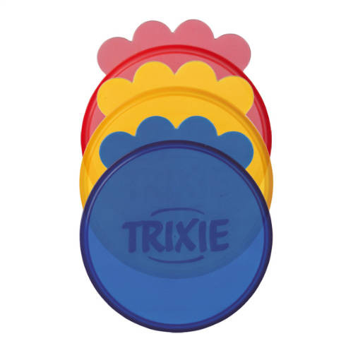 Trixie Lid for Tins - konzerv-fedő műanyag színes 400-415g-os konzer