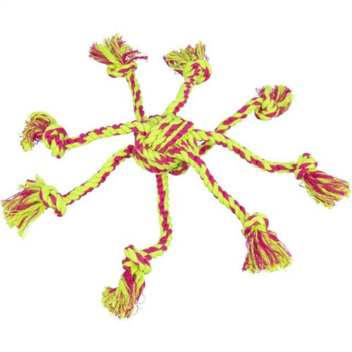 Trixie Rope Toy - kötél játék labda kutyák részére 7cm