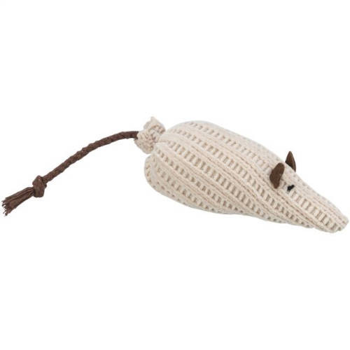 Trixie polyester Mouse - játék egér macskamentával macskák részére