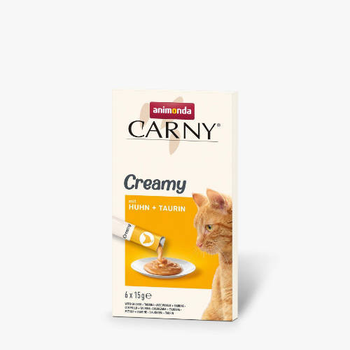 Carny Adult Creamy mit Huhn+Taurin kiegészítő eleség csirke,taurin