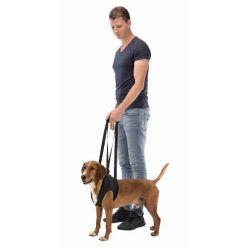   Trixie Walking Aid - Sétáltatást segítő kutyahám  fekete M 55-65
