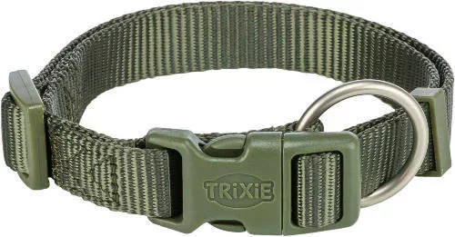 Trixie prémium nyakörv olívazöld L-LX 40-65cm/25mm
