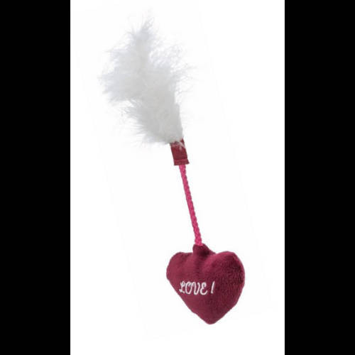 Trixie valentin plüss szív macskák részére 7cm/25cm