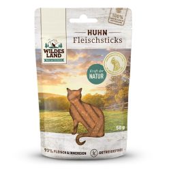   Wildes Land csirke hússticks macskáknak - jutalomfalat 50 g