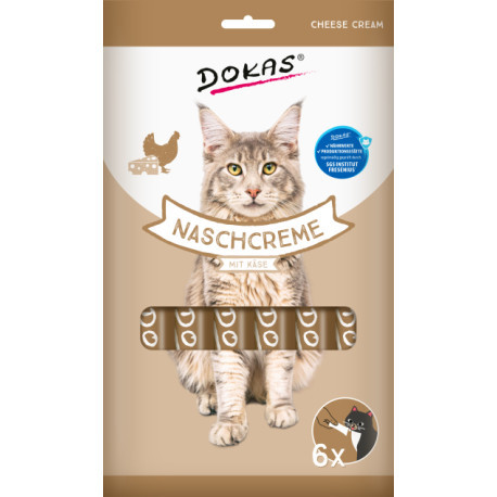 Dokas Sajtos krém snack cicáknak 90g