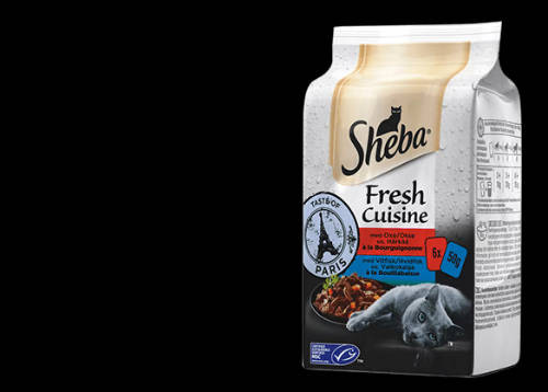 Sheba alutasakos macska eledel marha-fehérhúsú hallal 6x50g