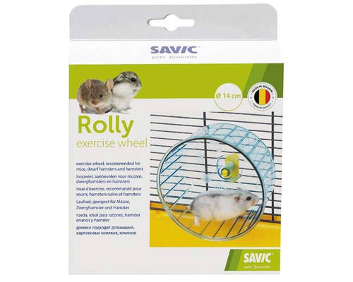 SAVIC Rolly Small - Futókerék műanyag rágcsálók részére 14cm