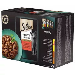   Sheba Selection in Sauce Adult Alutasakos Húsos válogatás szószban